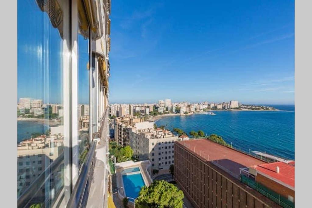 Playa Albufereta. Espectaculares Vistas Al Mar. Apartment Alicante Exterior foto